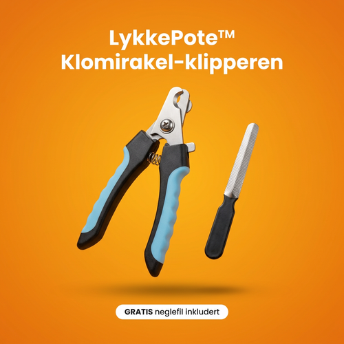 LykkePote™ Klomirakel-klipperen — med gratis neglefil