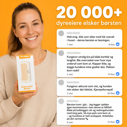 LykkePote™ Pelsmirakel-børsten