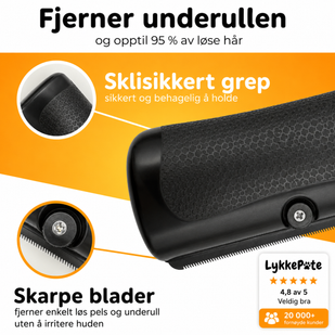 Grundig, dyp pelspleie